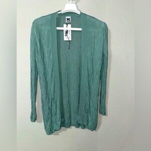 M Missoni  Zig Zag Open Cardigan Size 44/ US 8‎